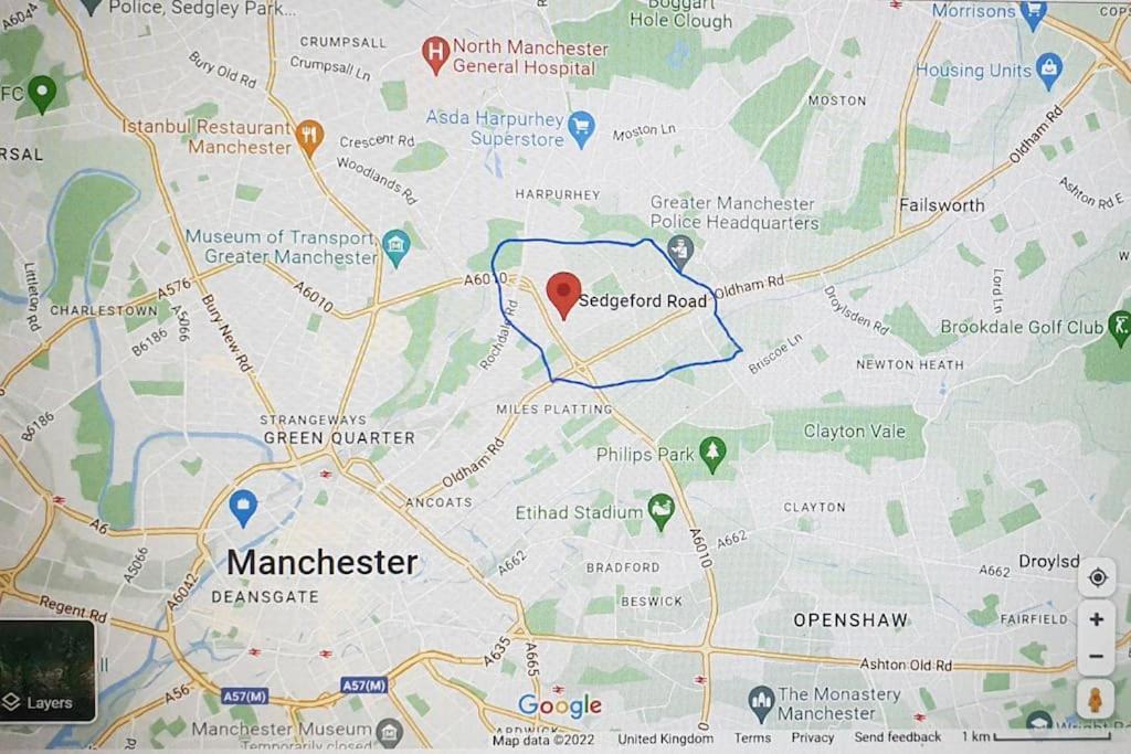 Entire Rental, Easy Reach To Etihad Stadium Manchester Exterior foto